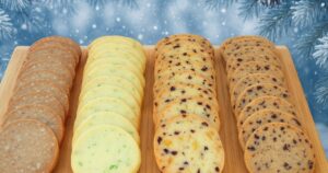 4 druhy cukroví z 1 těsta s vanilkou