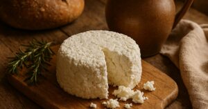 Domácí sýr bez syřidla jen z 5 surovin