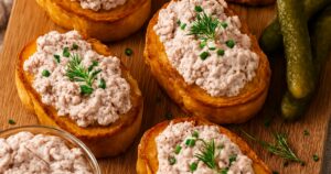 Německá pomazánka s ořechy