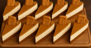 Nepečený dort z karamelových sušenek Lotus