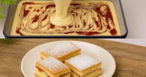 Rychlá buchta s džemem