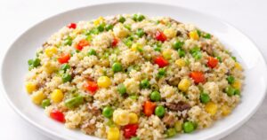 Rychlé rizoto s mraženou zeleninou