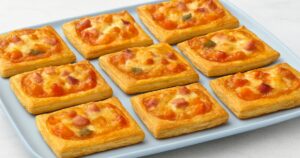 Zapékané chlebíčky z listového těsta