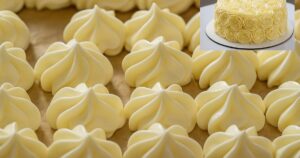 Retro smetanový dortový krém