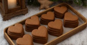 Vánoční kakaové perníčky s medem