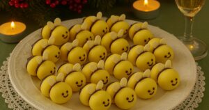 Včeličky s čokoládou a mandlemi