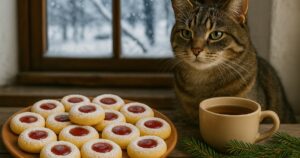 Andělská očka s marmeládou a vanilkou