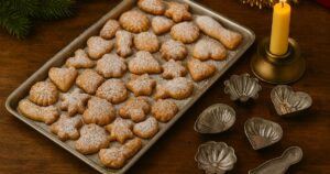 Formičkové cukroví s mletými ořechy