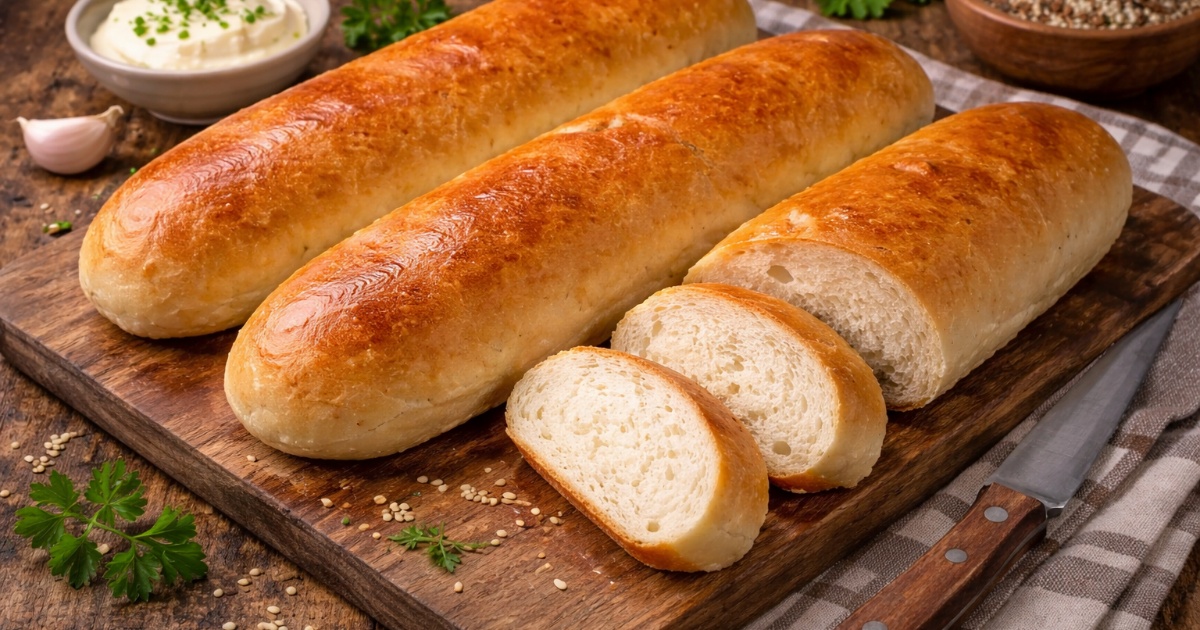 Domácí veka z hladké mouky