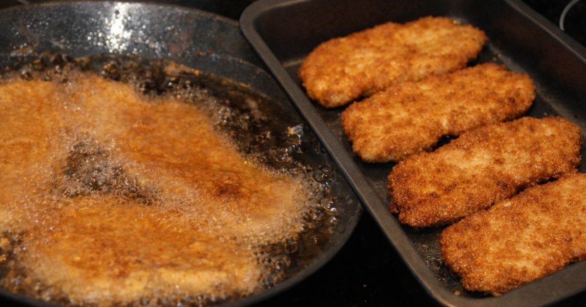 Šťavnaté řízky v trojobalu