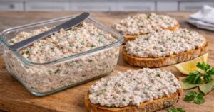 Jednoduchá tuňáková pomazánka