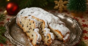 Jednoduchá domácí štola z kynutého těsta