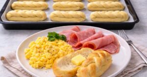 Nadýchané houstičky s tvarohem