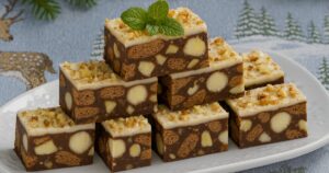 Nepečené čokoládové cukroví s ořechy