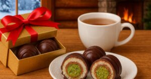 Domácí Mozartovy koule s ořechy