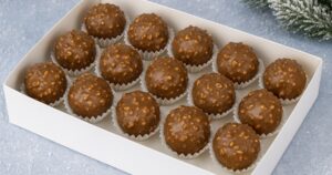 Kuličky Ferrero bez cukru s ořechy