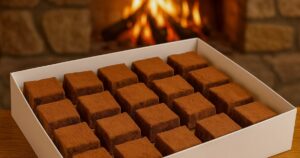 Rychlé čokoládové lanýže se Salkem