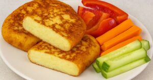 Turecký bramborový chléb se sýrem