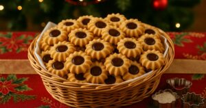 Stříkané cukroví s čokoládou a kávou