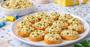 Sýrová pomazánka s tresčími játry a vejci