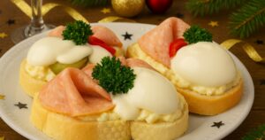 Vajíčkové chlebíčky s majonézou