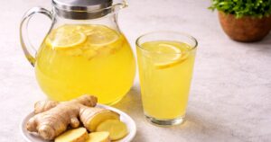 Zázvorový nápoj na hubnutí a posílení imunity
