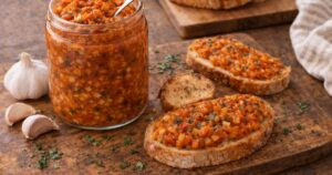 Cuketová pasta na topinky i těstoviny