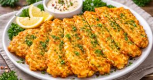 Smažené cuketové řízky v těstíčku