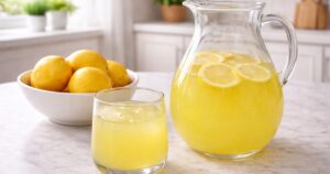 Domácí citronáda ze 3 ingrediencí