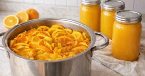 Domácí pomerančová šťáva