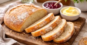 Rolovaný bílý chléb