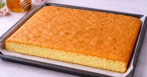 Dortový korpus na plech s medem