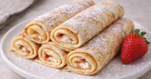 Hrníčkové domácí palačinky se smetanou