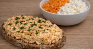 Rychlá mrkvová pomazánka s tvarohem
