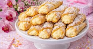 Šátečky s tvarohem a vanilkou