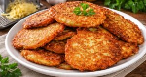 Bramborové placky s cibulí