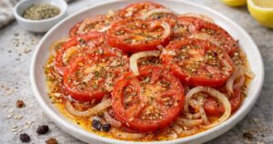 Marinovaná rajčata s česnekem a medem