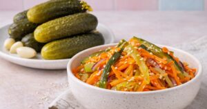 Okurkový salát na korejský způsob