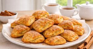 Skořicové sušenky z tvarohového těsta