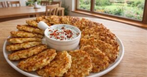 Smažené zelňáky s jogurtovým dipem