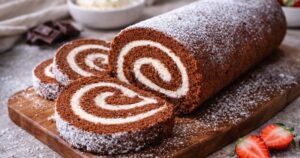 Jednoduchá čokoládová roláda