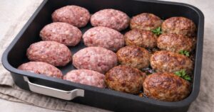 Šťavnaté bifteky z mletého masa