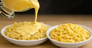 Jemná sýrová omáčka na těstoviny