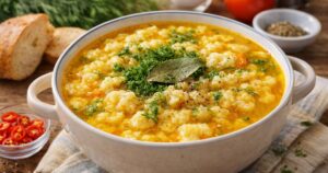 Tradiční cikánská polévka „Zatirucha“