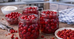 Třešňový kompot bez zavařování