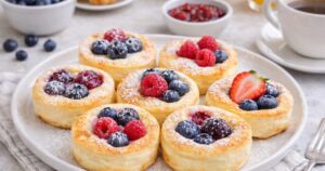 Tvarohové lívance bez mouky