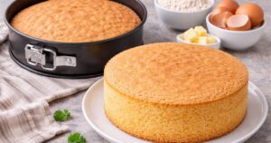 Nadýchaný piškotový korpus