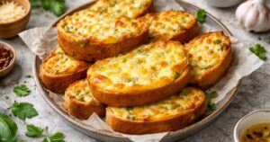 Zapékané sýrové tousty