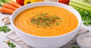 Krémová zeleninová polévka bez zahuštění