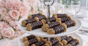 Nepečené pistáciové tyčinky s čokoládou a sezamovými semínky